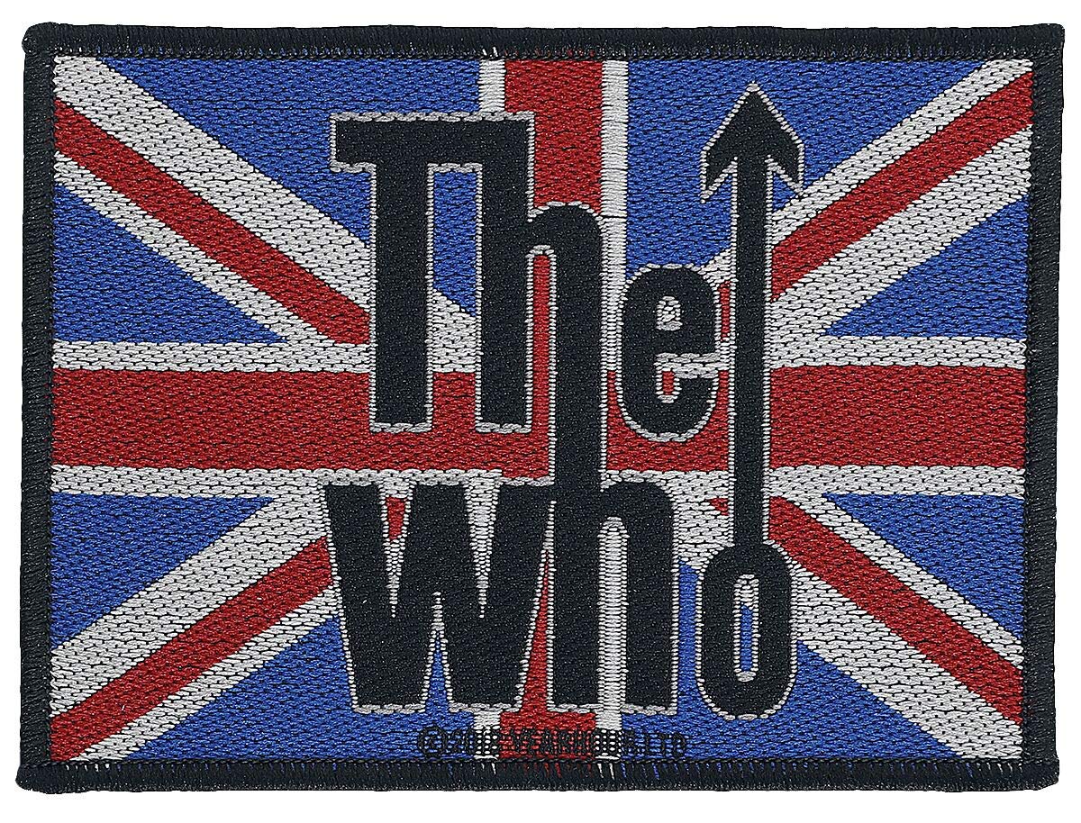 The Who Union Flag Logo Patch multicolour