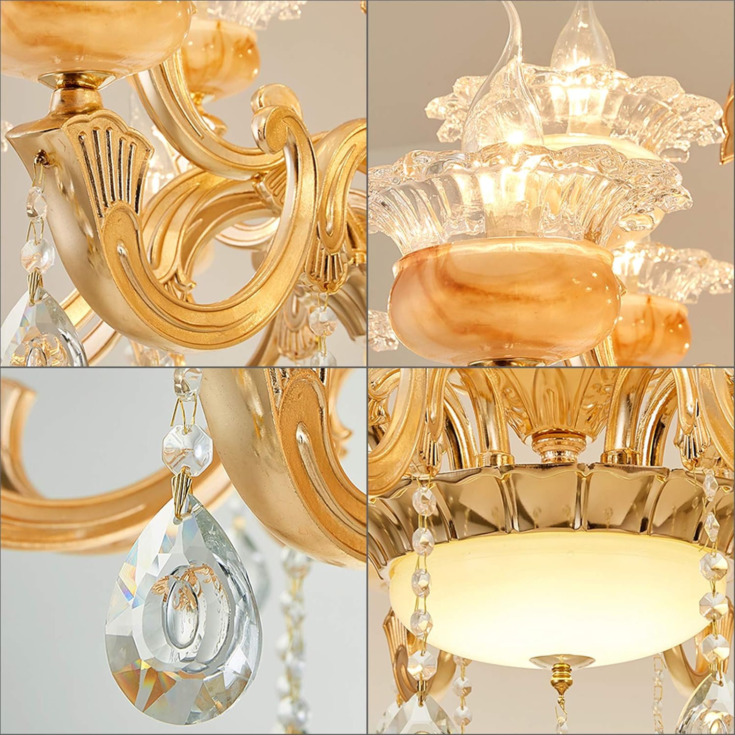 Crеаtіvе Prоduсt YUYUE Crystal Chandeliers,Vintage Pendant Lighting Modern Contemporary Chandelier European Ceiling Pendant Lights,Ceiling Light Fixture for Living Room Bedroom Restaurant, E12 Bulbs Required (12 Blub) Hоlіdау Dеаlѕ 🛒 YUYUE Crystal Chandeliers,Vintage Pendant Lighting Modern Contemporary Chandelier European Ceiling Pendant Lights,Ceiling Light Fixture for Living Room Bedroom Restaurant, E12 Bulbs Required (12 Blub)