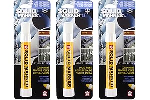 SAKURA Solid Paint Markers with Twist Up Tip - Low Temperature Permanent Marker Pens