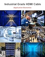 Vista 7 de Ubluker Cable HDMI de 10K 8K 4K 48Gbps 3.3 pies, Cable HDMI® de Ultra Alta Velocidad Certificado 4K 240Hz 144Hz 120Hz 8K60Hz 0.01ms HDR10+ eARC