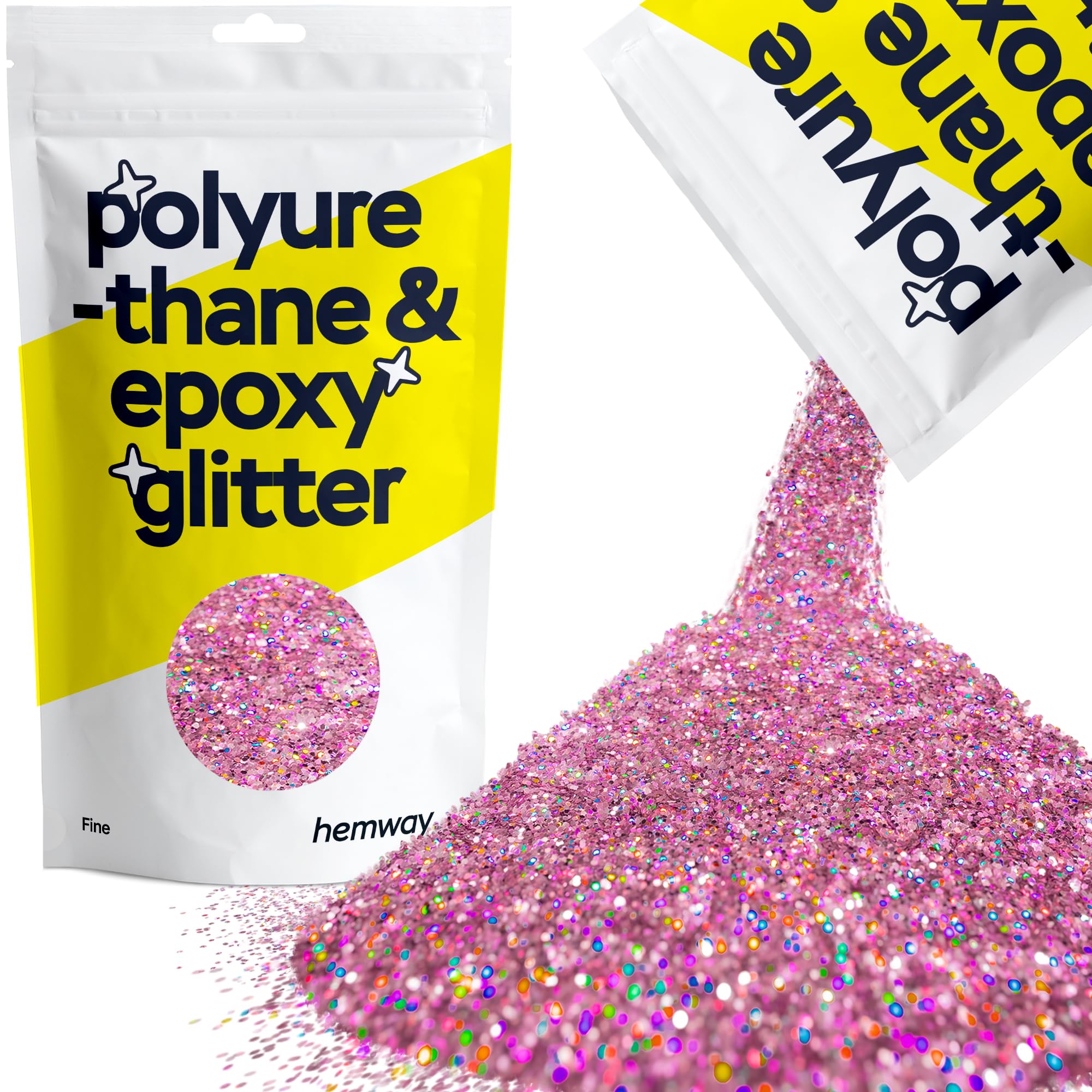 Hemway Resin Glitter Bronze Brown 100g Super Chunky | Polyurethane & Epoxy Glitter for Resin Crafts, Tumblers, Coasters, Floor & Table Art — view 147