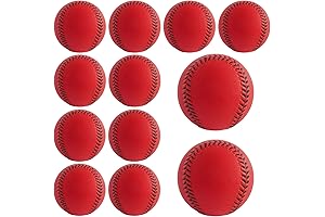 Regulation Size Soft Baseballs | Foam Baseball 12 Pack | Perfect Batting...