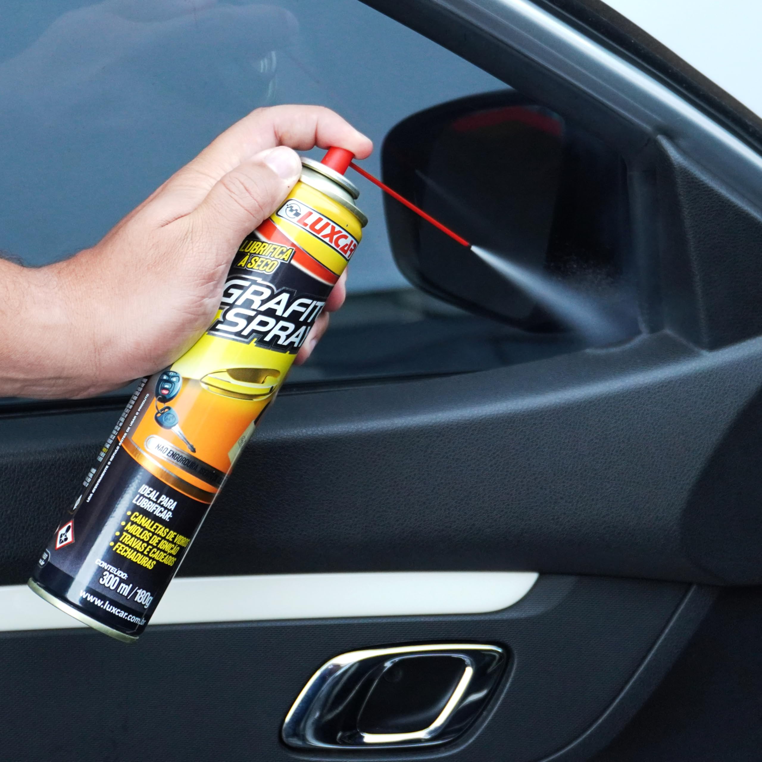 Grafite Spray - 160 G Luxcar 300 Ml : Amazon.com.br: Ferramentas e