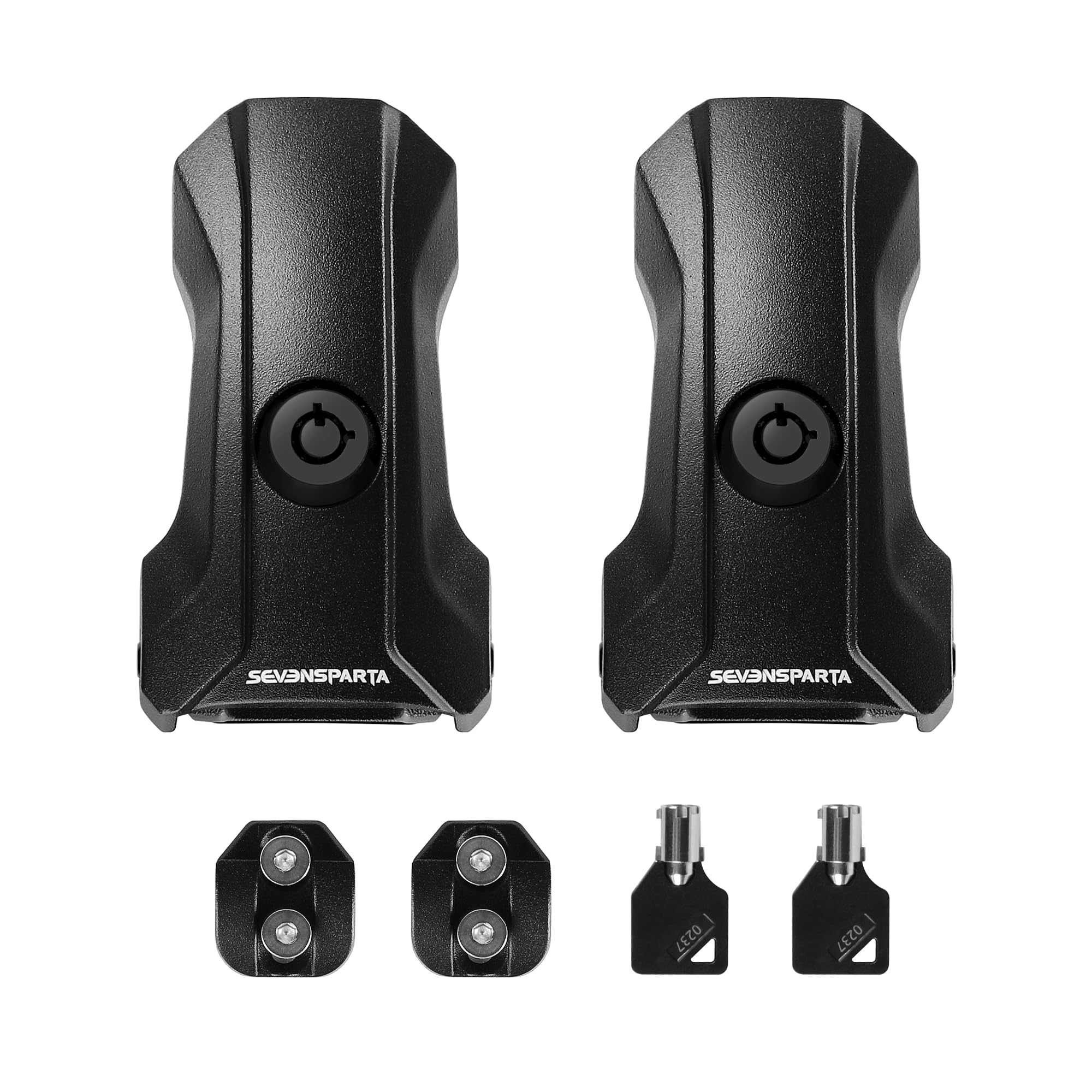 Seven Sparta Upgraded Locking Hood Latches for Jeep JL/JT