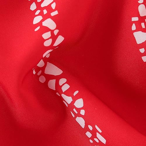 Miniatura 6 de Deconovo Mantel rectangular de Navidad a prueba de derrames, resistente a las arrugas, para fiestas de festivales, 60 x 84 pulgadas, color blanco