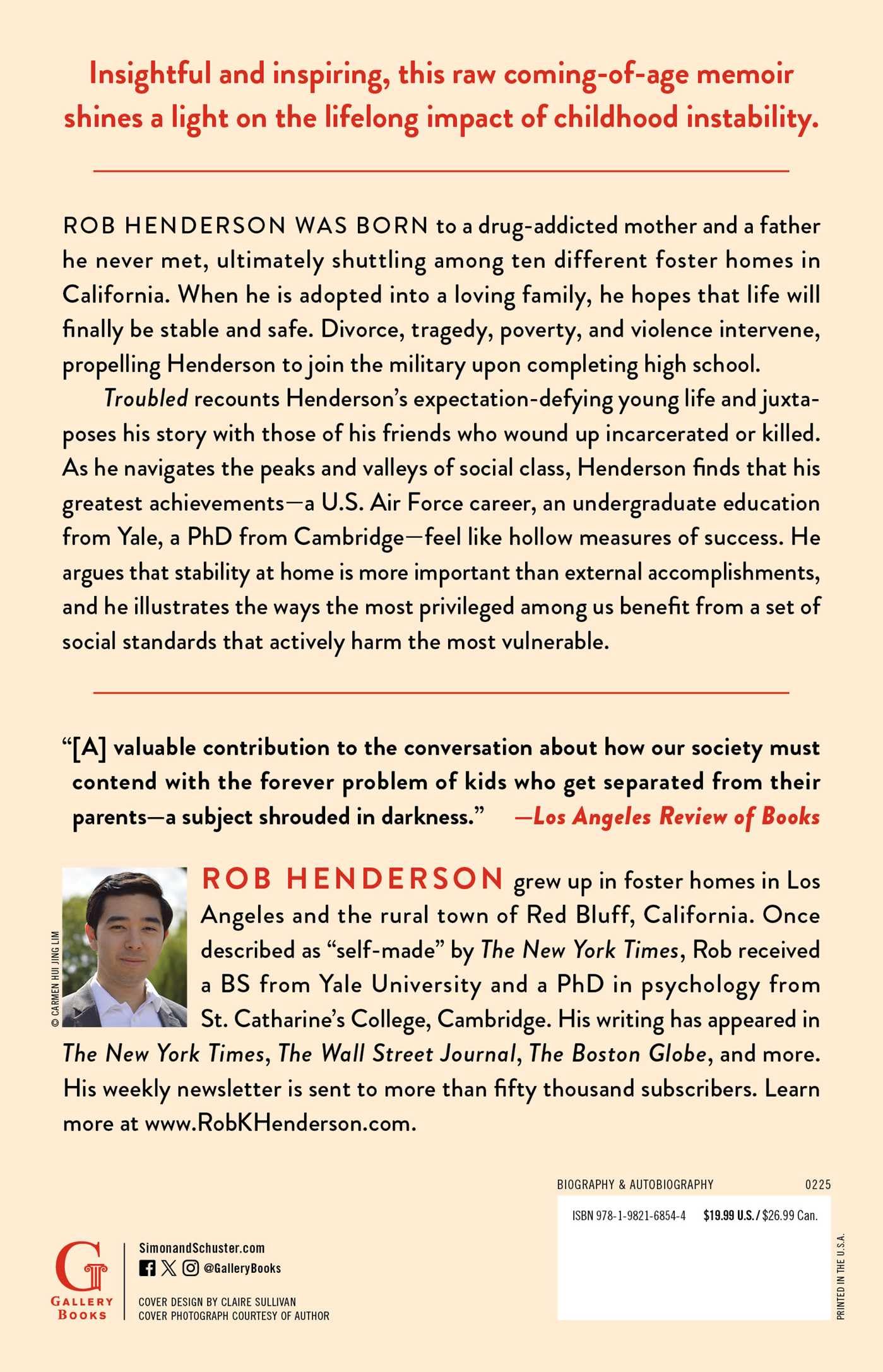 Troubled: A Memoir of Foster Care, Family, and Social Class