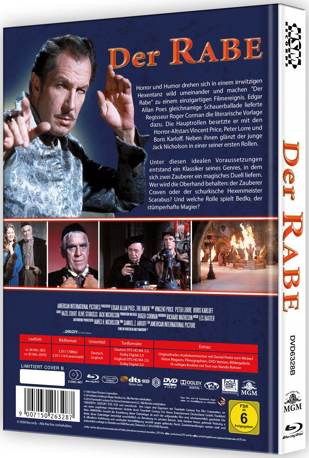 Der Rabe - Mediabook (+ DVD)