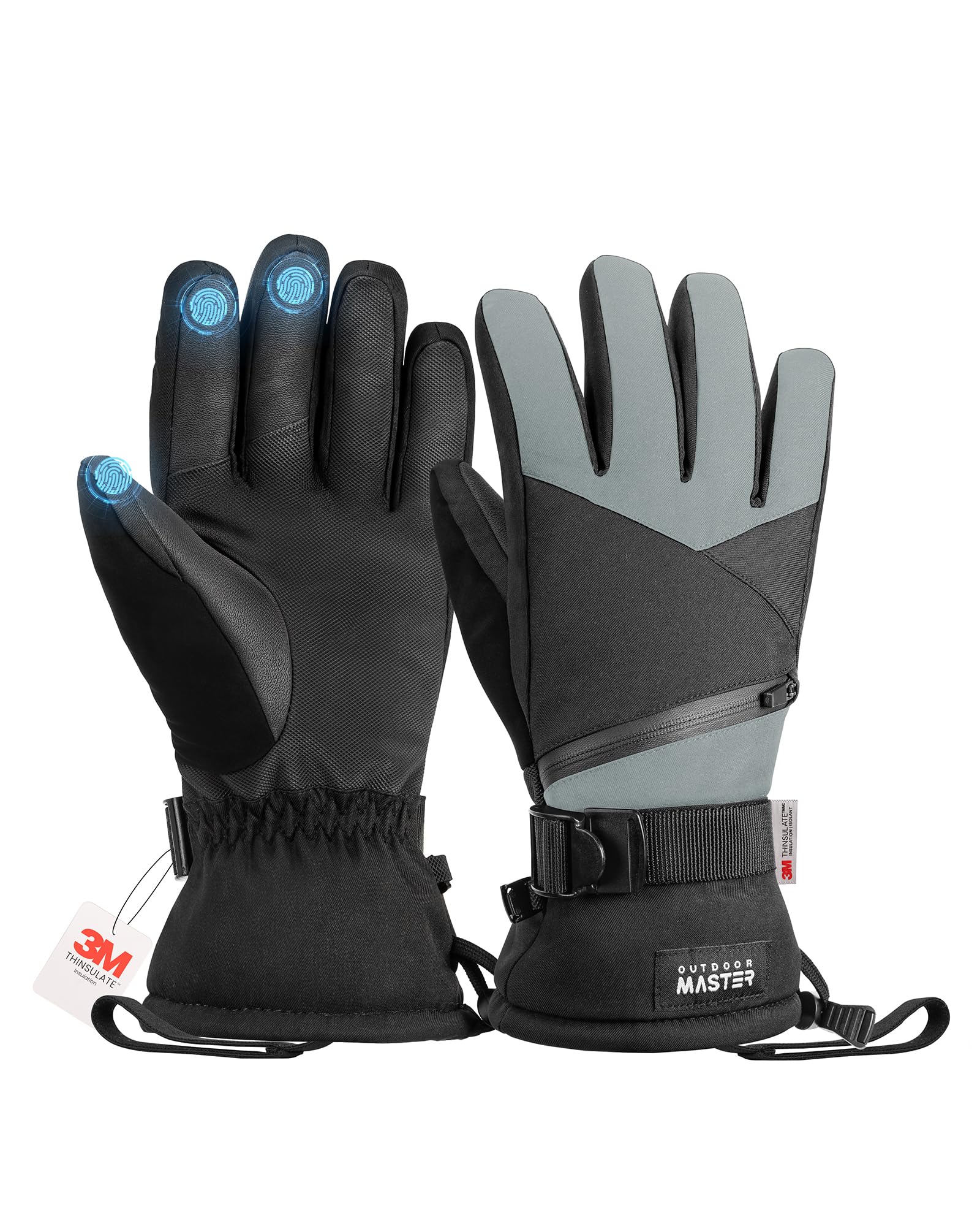 Snowmobile Gloves Mens Which Is The Best Mens 3M Thinsulate