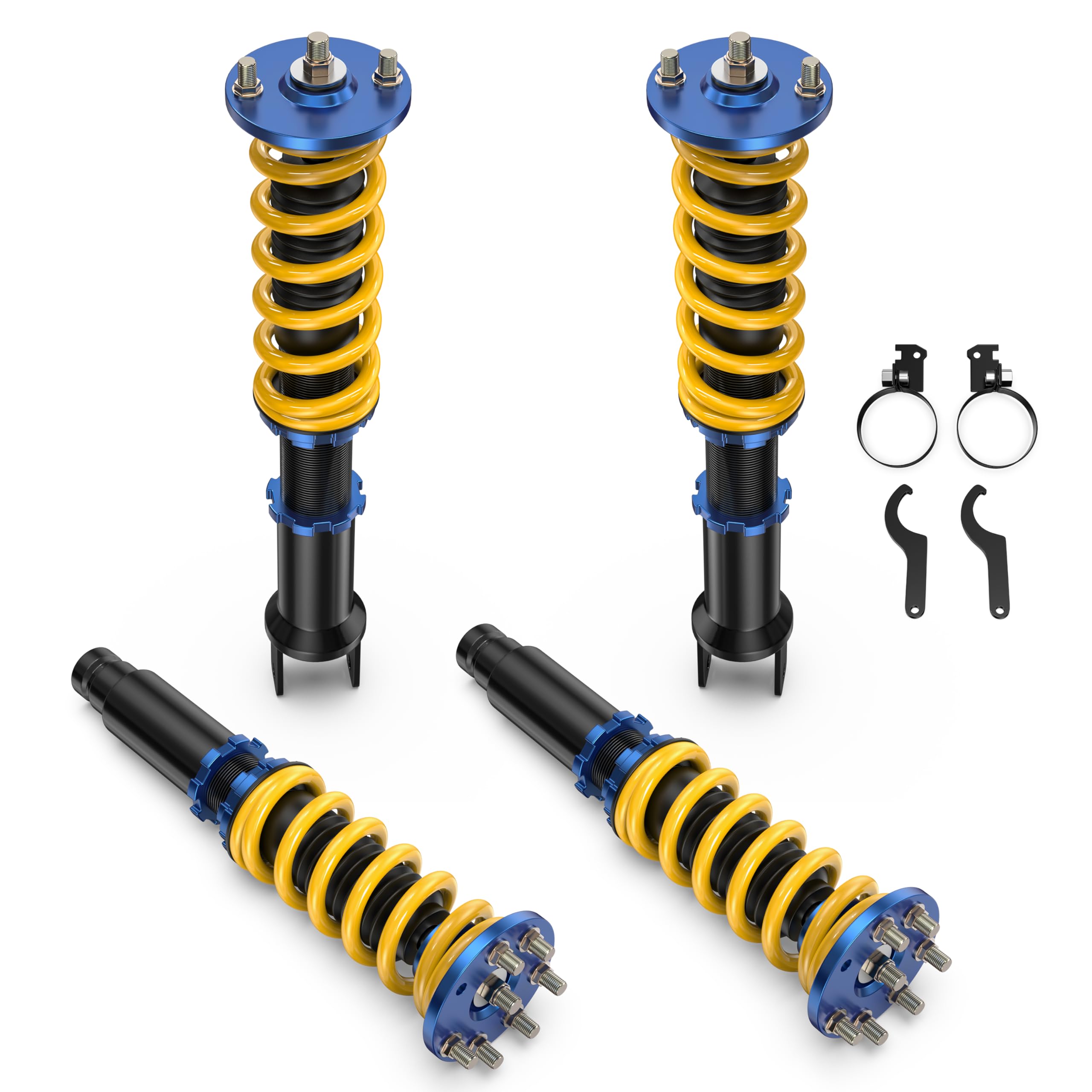 Photo 1 of AUTOSTARSHIP Height Adjustable Coilover Lowering Kit Compatible for 09-14 Honda ACURA TSX, 08-12 Honda Accord Suspension Coil Spring Strut Shocks (4pcs)
