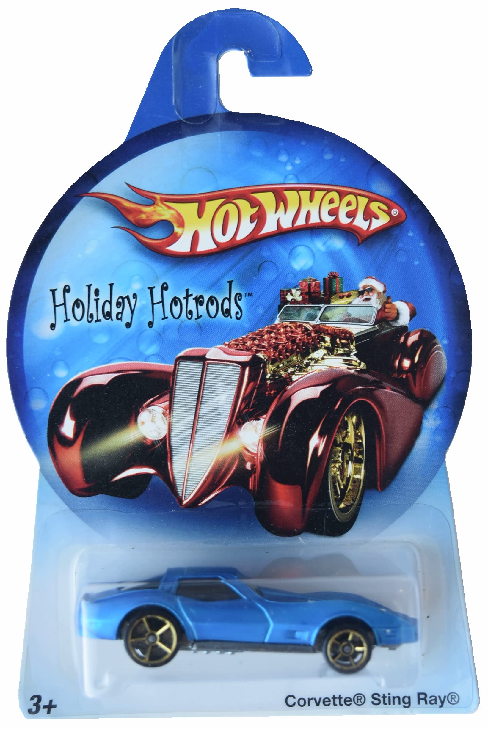 Amazon.com: Hot Wheels Corvette Sting Ray, Holiday Hot Rods : Arts