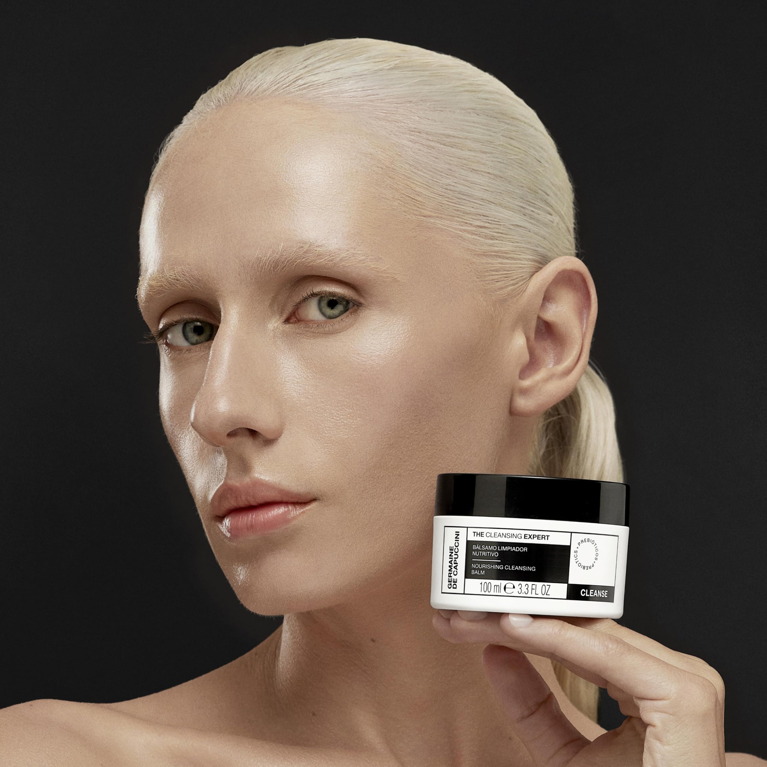Germaine de Capuccini - The Cleansing Expert | Baume nettoyant nourrissant - Baume à huile, maquillage imperméable + SPF - 100 ml