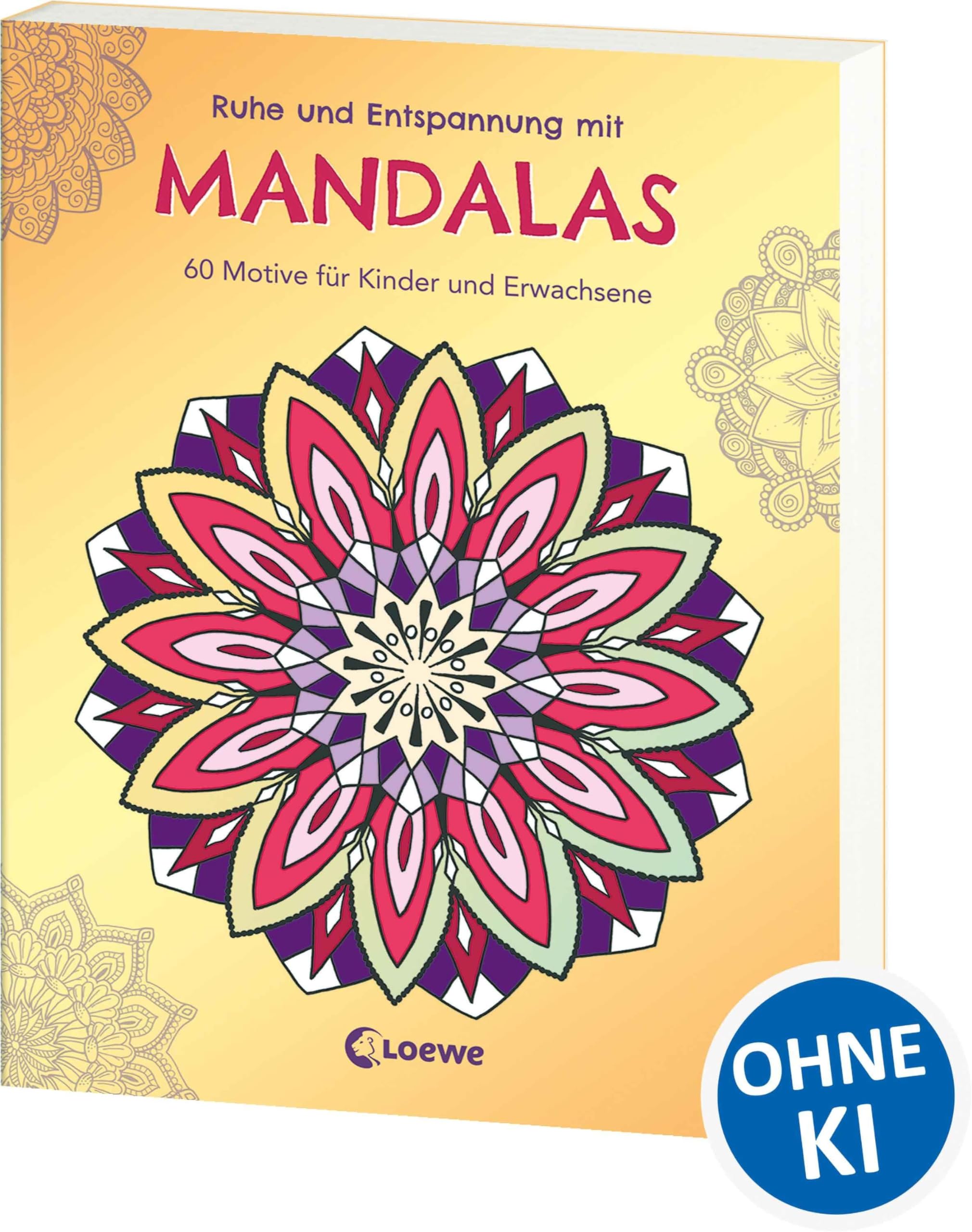 Mandala-Malpause Malbuch Ruhe und Entspannung mit Mandalas – 60 Motive