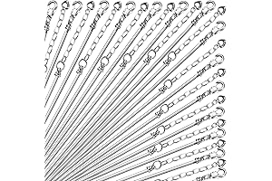 Hicarer 27 Pieces Metal Bracelets for Jewelry Making