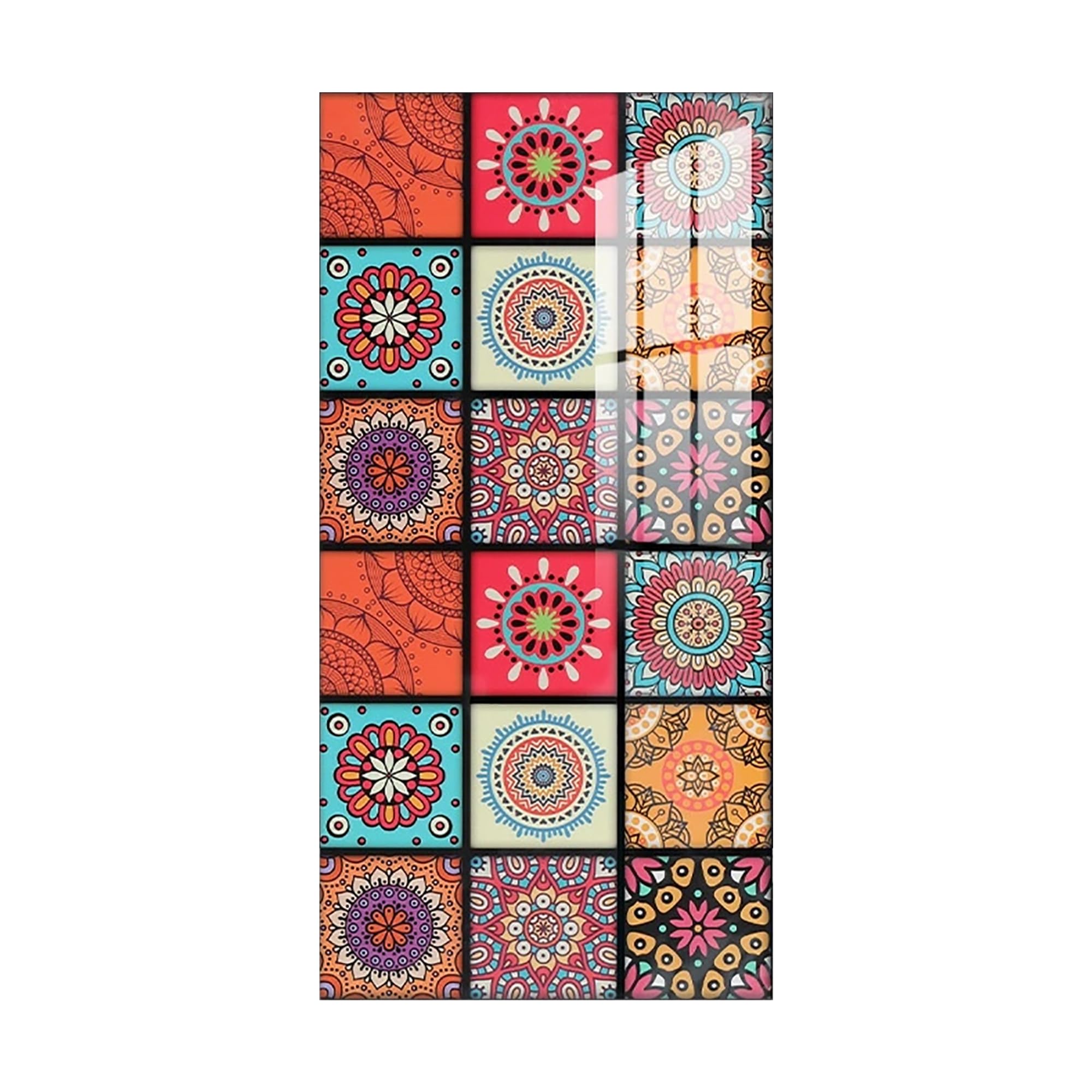 Marble Tile Stickers 60x30cm 20 Pcs Self Adhesive Wall Tiles -Turkish Color