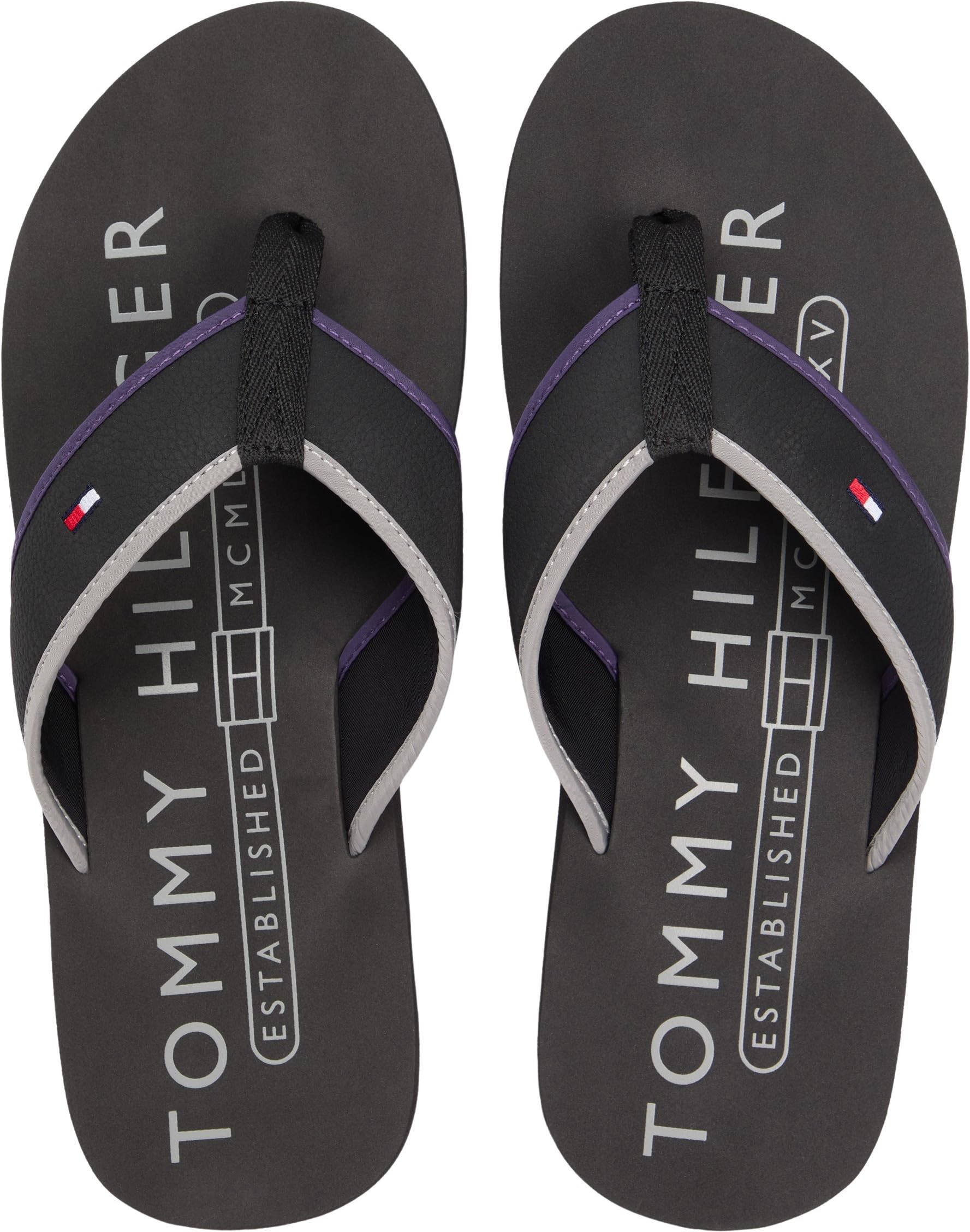 Tommy Hilfiger Hilfiger Tumble Beach Sandal Fm0fm05710, Infradito Uomo