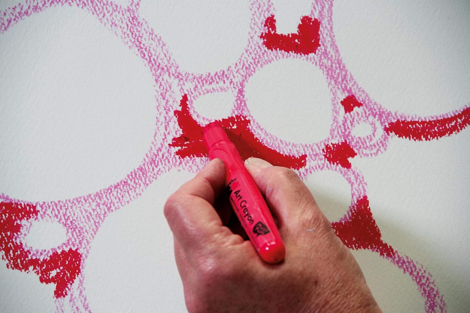 Marabu Art Crayon Basic Bundle – 13 Smooth & Blendable Colors, Watercolor Crayons for Creative Art & Mixed Media