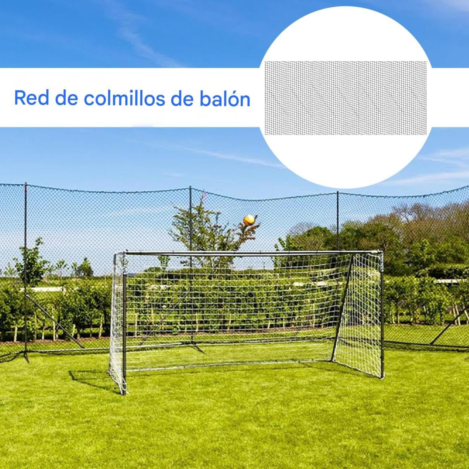 Red De Parada para Fútbol | Malla Entrenamiento Béisbol/Hockey 650x300 Cm