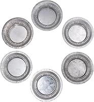 Vista 1 de Mason Jar Lifestyle - Portavelas con tapa de metal (6 unidades, boca regular)