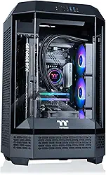 Thermaltake LCGS Reactor i1470 Desktop para jogos (Intel Core™ i9-14900KF, 32GB 6000MT/s DDR5 RGB Memory, NVIDIA GeForce® RTX 5070, 1TB NVMe M.2, WiFi, Windows 11) T3BK-B760-570-LCS