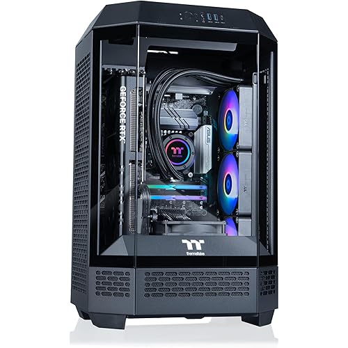 Thermaltake LCGS Reactor i1470 Gaming Desktop (Intel Core™ i9-14900KF, 32GB 6000MT/s DDR5 RGB Memory, NVIDIA GeForce® RTX 5070, 1TB NVMe M.2, WiFi, Windows 11) T3BK-B760-570-LCS