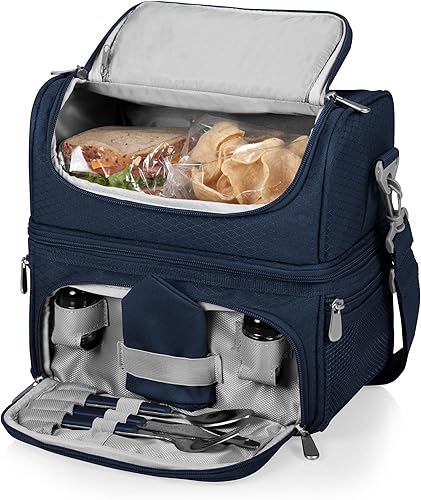 Miniatura 4 de PICNIC TIME NFL Pranzo - Lonchera unisex para adultos, lonchera aislada con juego de picnic, bolsa enfriadora para el almuerzo