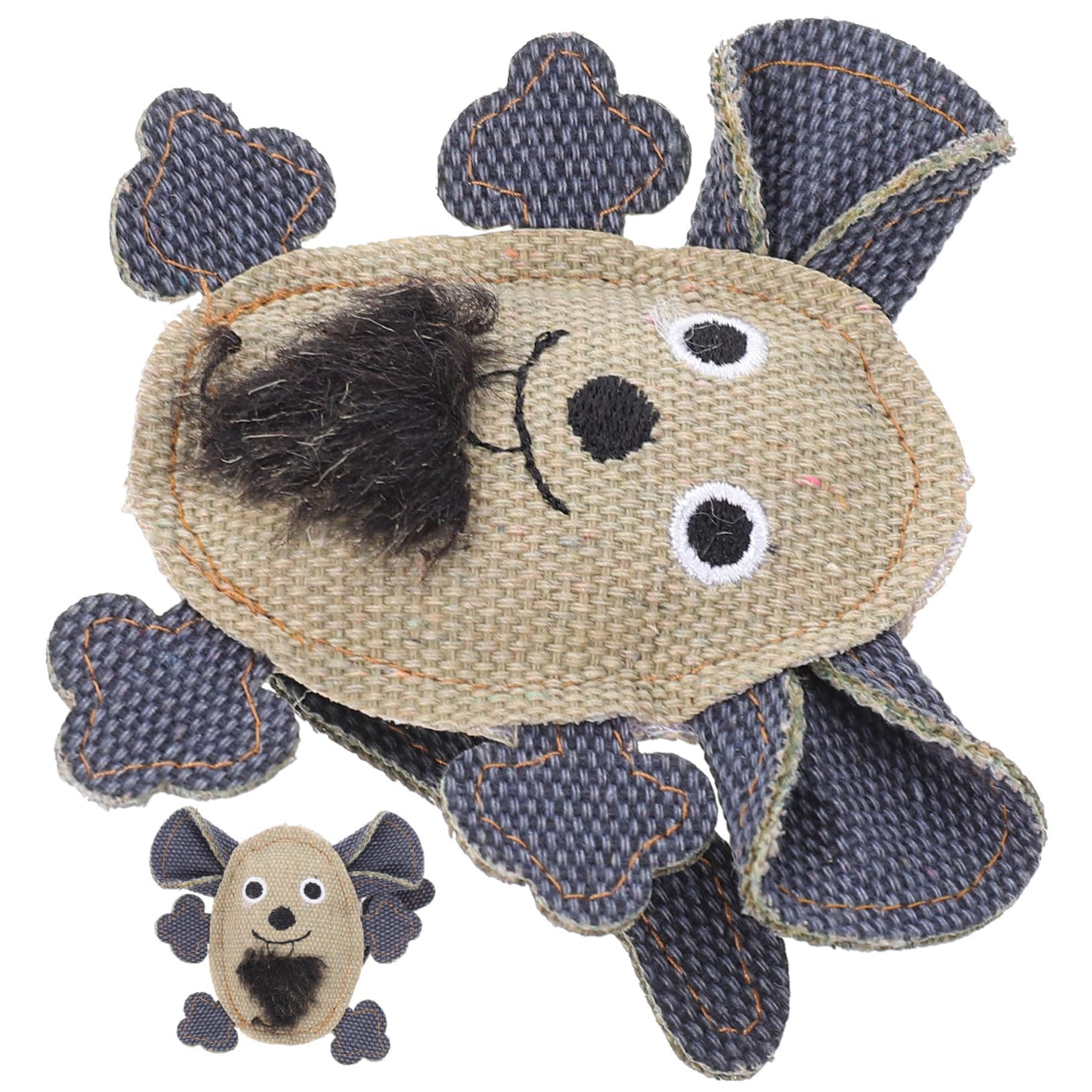 VANZACK 10pièces Jouets pour Chats De Souris à Jouer avec Herbe à Chat Accessoires Interactifs pour Animaux De Compagnie