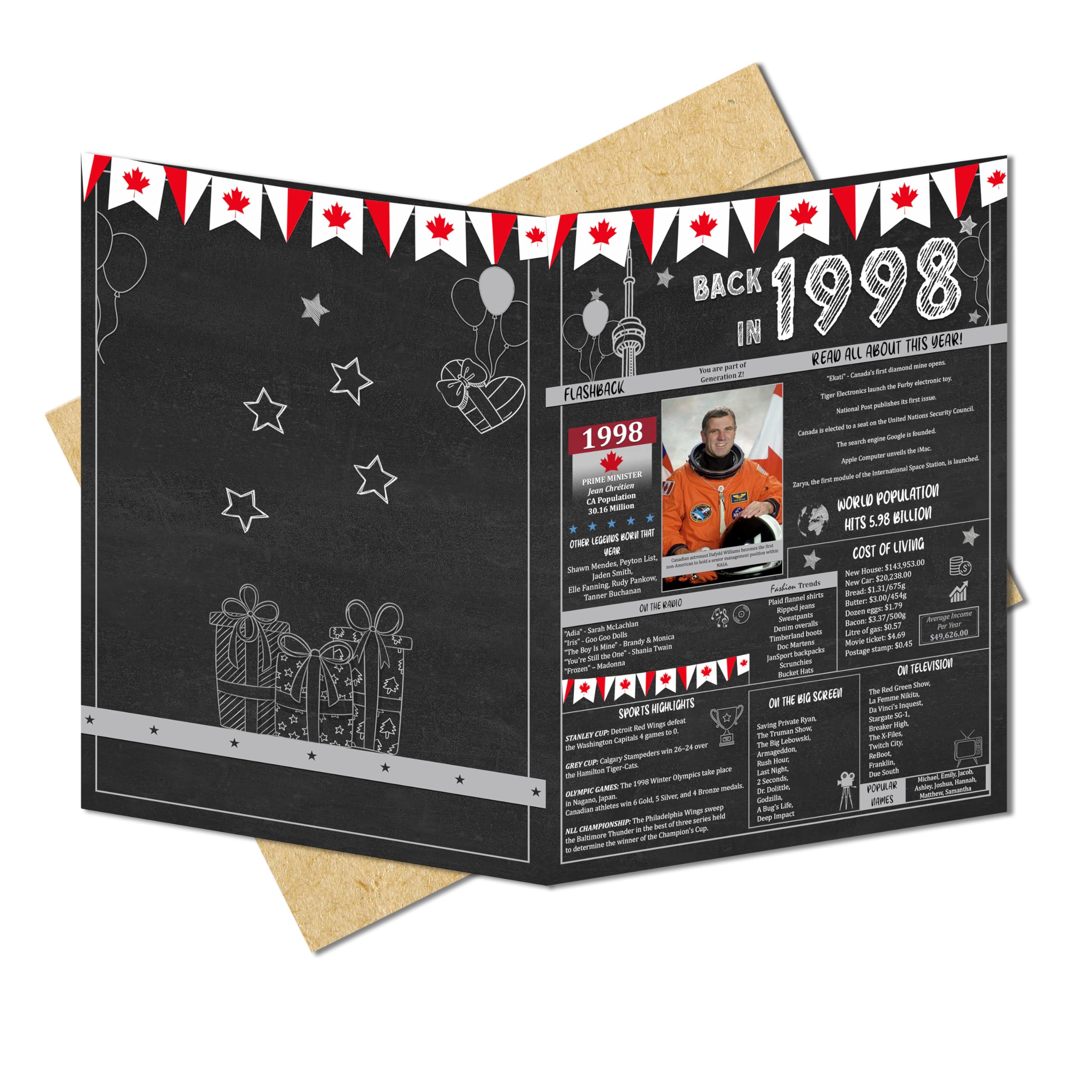 Cartes D'anniversaire De 27 Ans Pour Homme Et Femme - Gâteau Doré Et