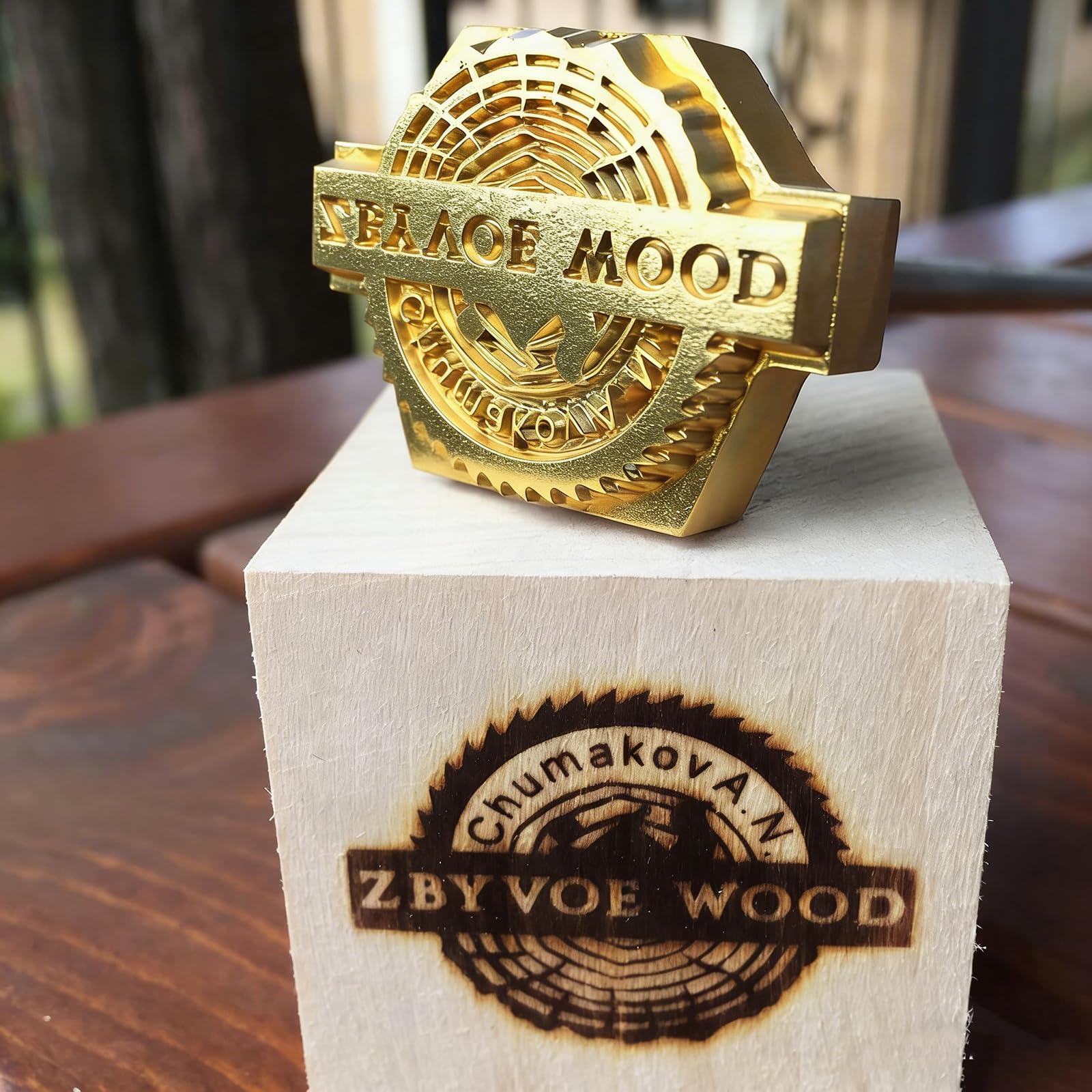 Custom Branding Iron for Personalized Wood Heat Stamp for Gift, Woodworking Design Kitchen, Wedding (3.5"x3.5")