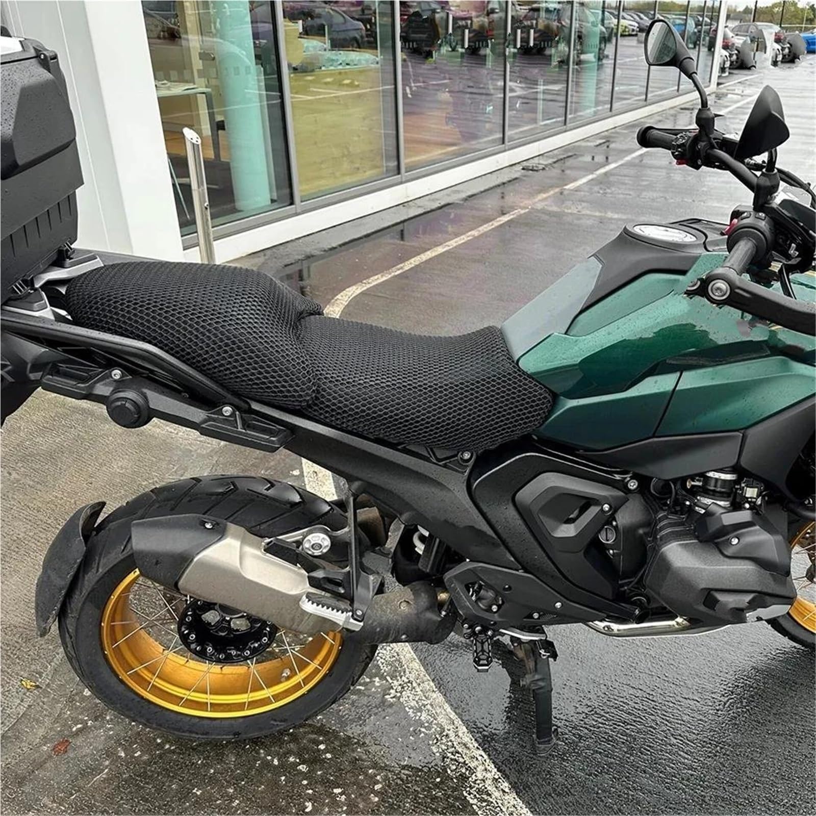 Coprisedile in rete Coprisella In Tessuto A Rete Antiscivolo Moto Per BMW Per R1300GS, Traspirante E Impermeabile moto