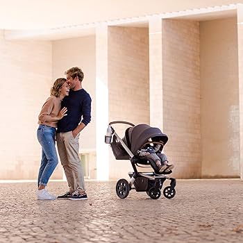 【AB両対面式】美品;JOOLZ HUB ベビーカー　ネイビー×ブラウン AB両対面式】美品;JOOLZ HUB ベビーカー ネイビー×ブラウン