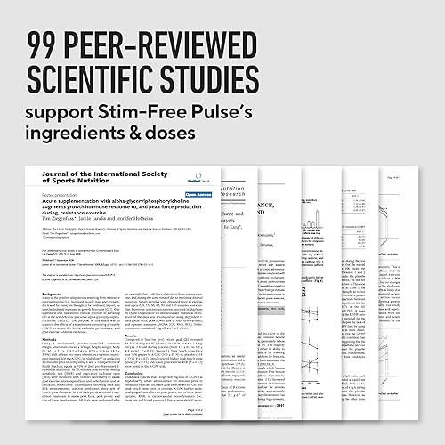 Miniatura 4 de LEGION Pulse Suplemento preentrenamiento – Bebida natural de óxido nítrico para aumentar la energía, sin creatina, endulzada naturalmente