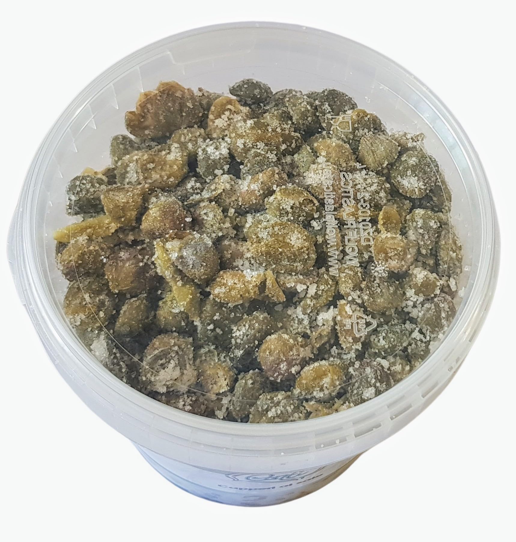 Alcaparras a la sal 6 kg Servicio de comida Producción artesanal siciliana Conserve Conti