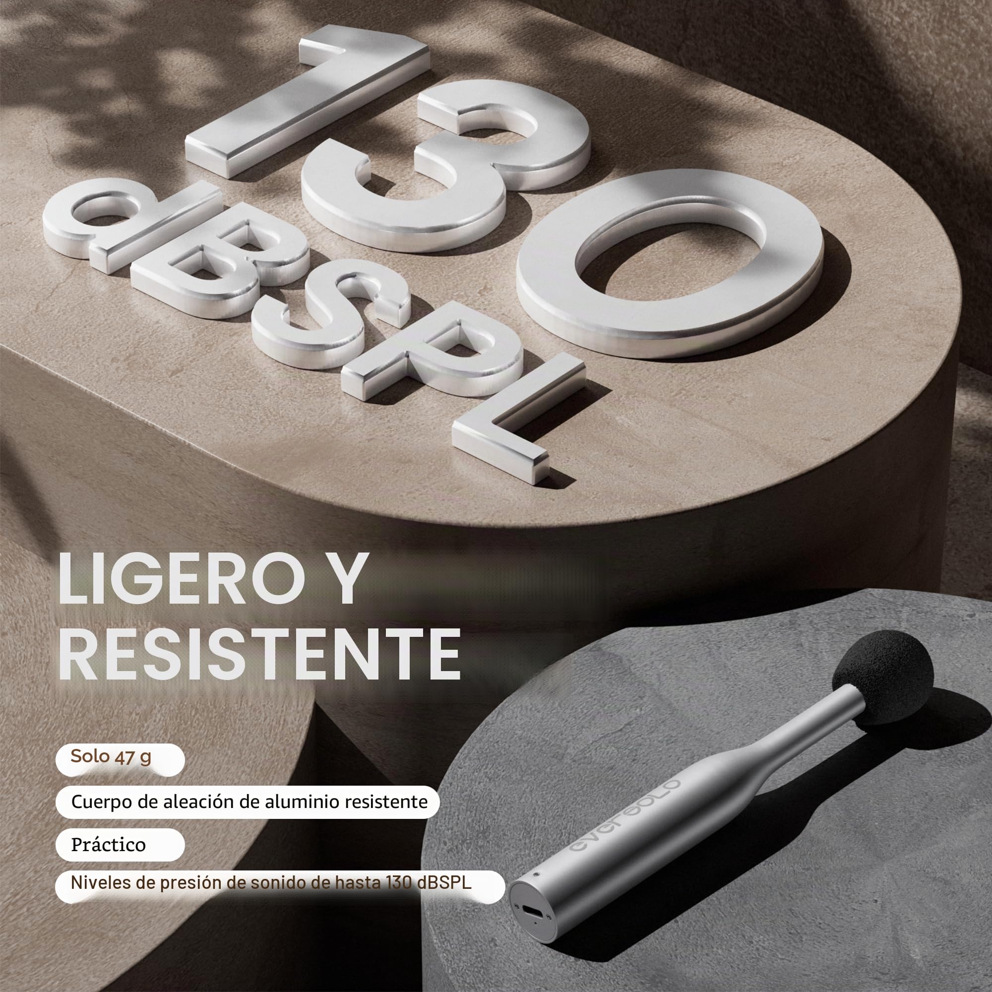 EVERSOLO Micrófono omnidireccional EM-01, interfaz USB tipo C, para grabación en casa, reuniones en línea, transmisión en vivo