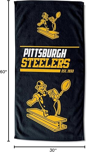 Vista 168 de Northwest NFL Philadelphia Eagles - Toalla de playa unisex para adultos, mezcla de algodón y poliéster, 30 x 60 pulgadas, rayas