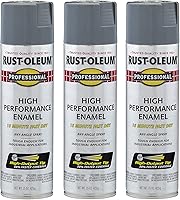 Vista 7 de Rust-Oleum 7515838 Pintura en aerosol de esmalte profesional de alto rendimiento, 14 onzas, aluminio