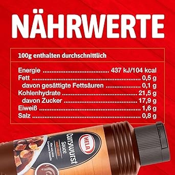 Hela Curry Wurst Sauce 300ml