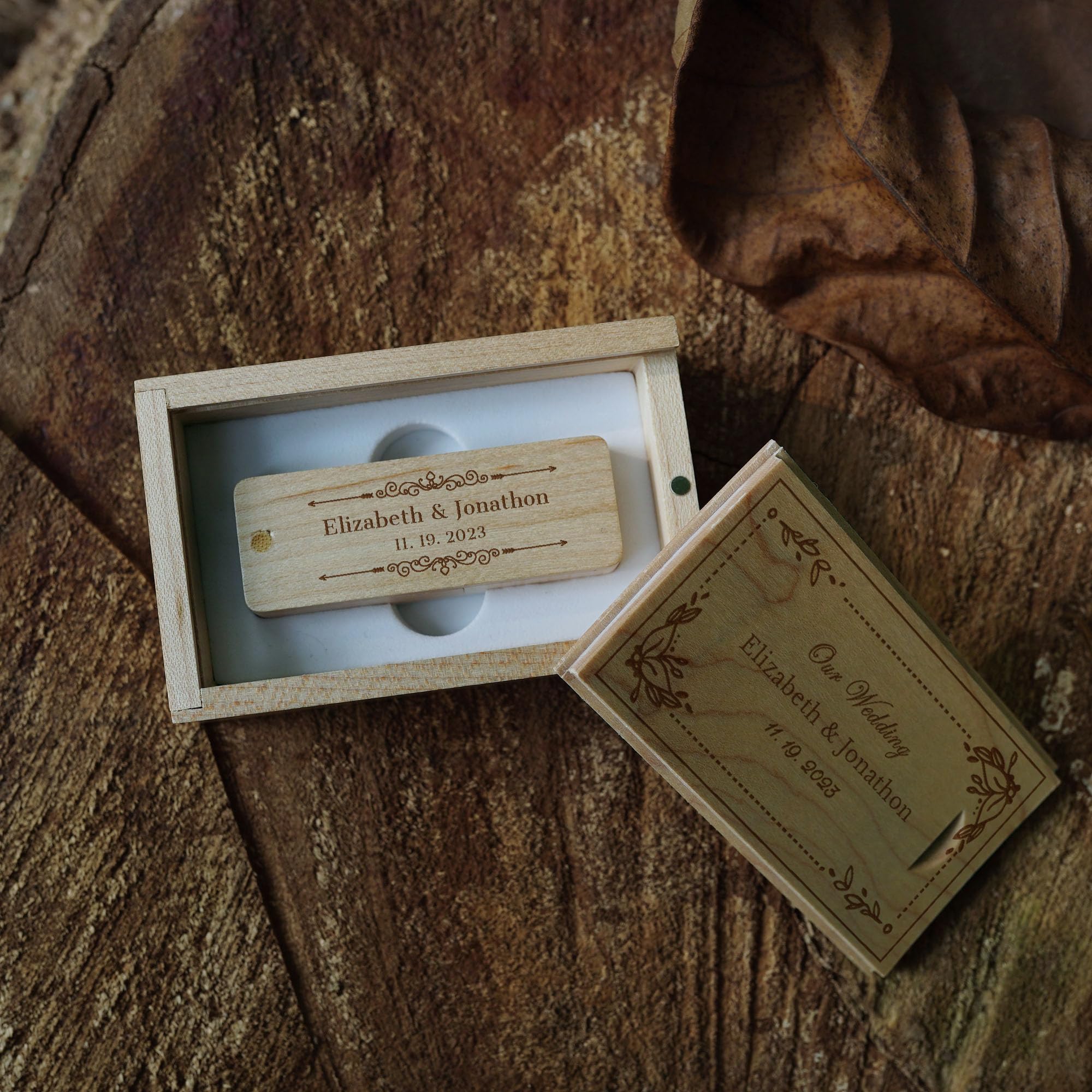 Chiavetta Usb In Legno Personalizzata | Da 2,63 € Stampa Inclusa - Foto 7