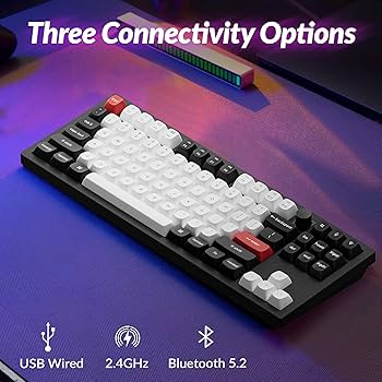 Amazon.com: Keychron Q3 HE Wireless Custom Mechanical Keyboard