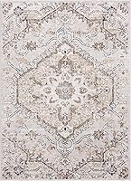 Vista 2 de Hauteloom Mudgee - Alfombra de pasillo de cocina, tradicional, marrón, carbón, melocotón, 2 pies 7 pulgadas x 7 pies 3 pulgadas