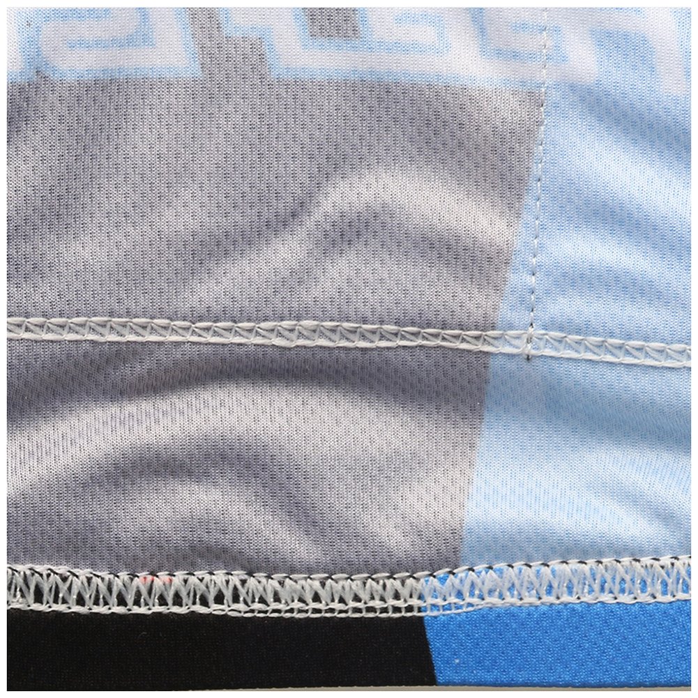 Conjunto de maillot de ciclismo para niños, transpirable, de manga corta, camisa de ciclismo + con acolchado en el asiento, pantalones de ciclismo, material de secado rápido, para niños y niñas
