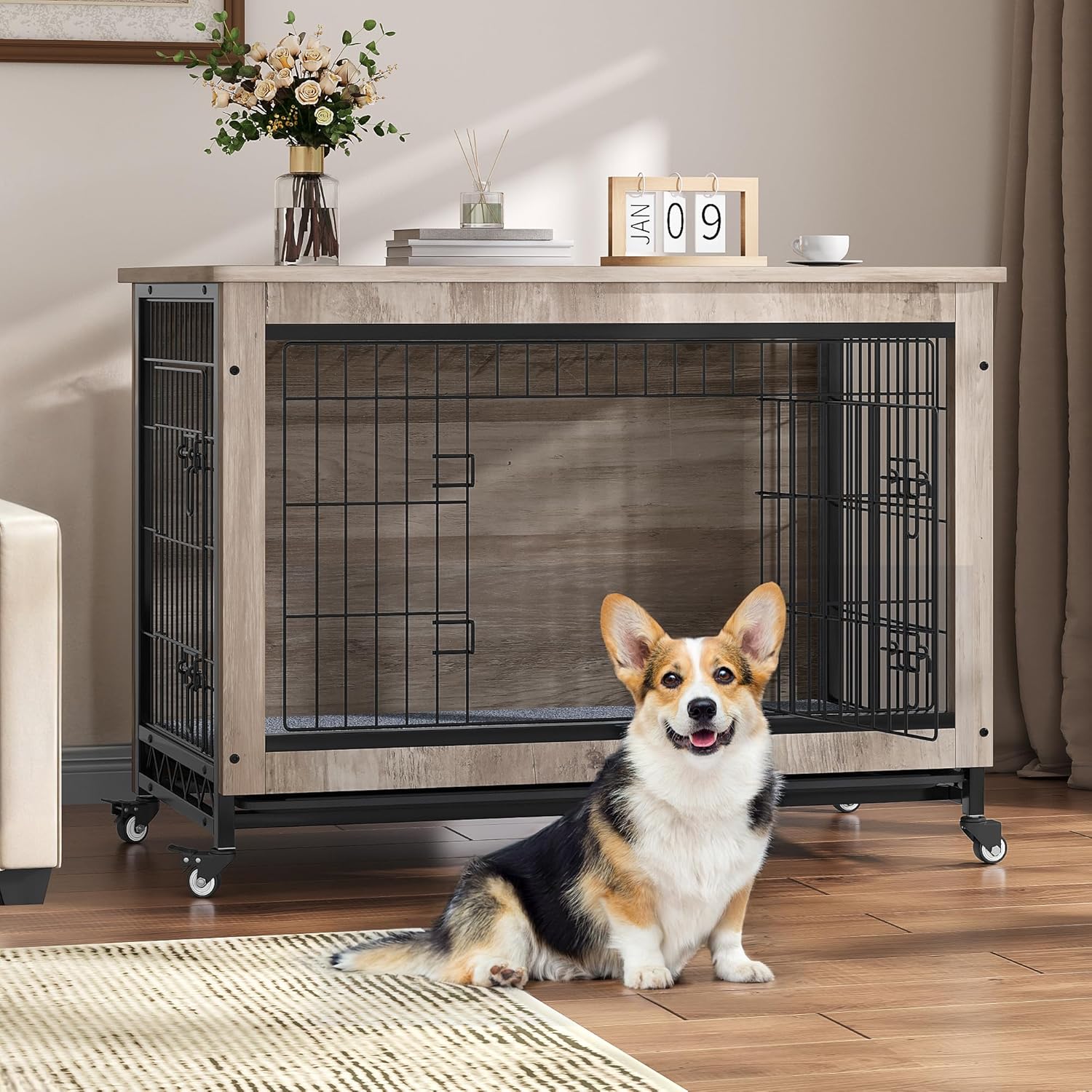Transform Your Space: YITAHOME Stylish Dog Kennel Furniture Review