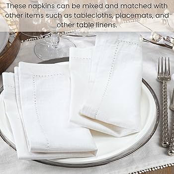 Amazon｜Cotton Clinic 12枚 ワイン トーション テーブルナプキン布 綿