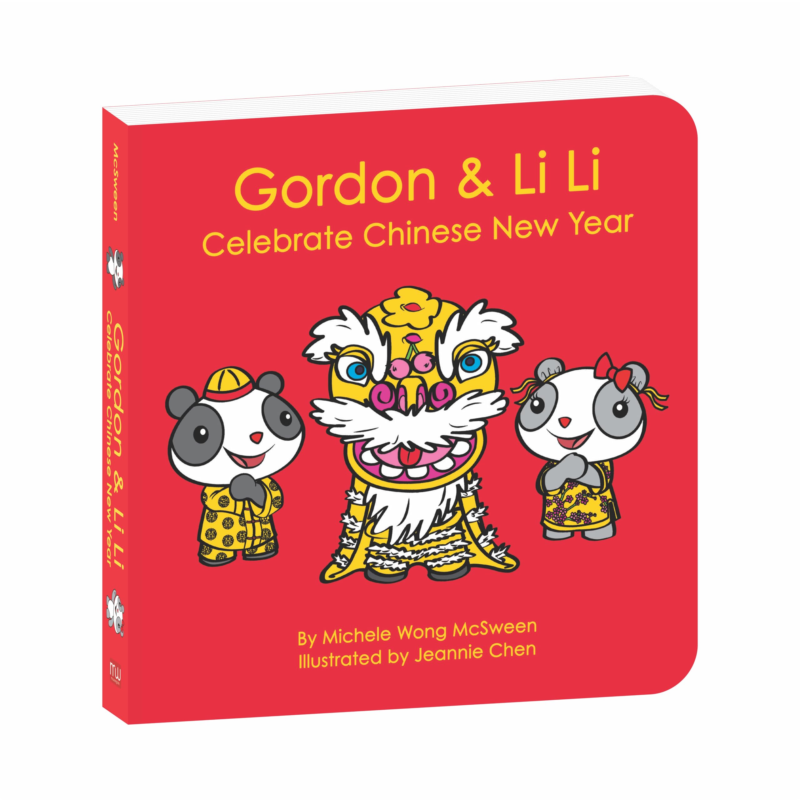 Gordon & Li Li: Celebrate Chinese New Year (A Bilingual Board Book Written in English, Simplified Mandarin Chinese & Pinyin) | For Babies & Kids - Baby's First Lunar New Year Holiday Festival
