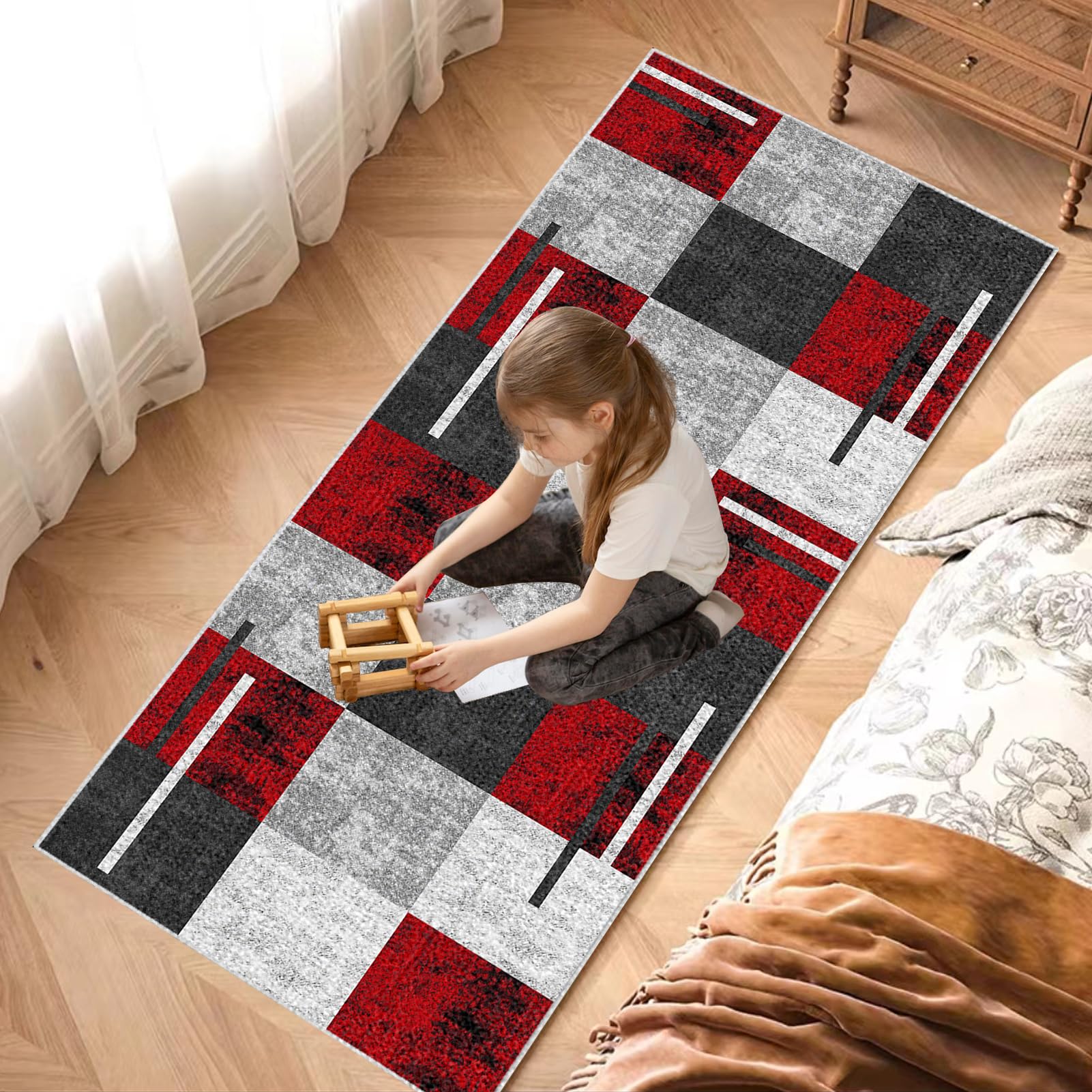 Długa mata kuchenna 100 x 500 cm antypoślizgowa zmywalna mata przejściowa długi korytarz mata kuchenna przód zlew chłonny dywanik wewnętrzny długi korytarz dywanik łazienkowy