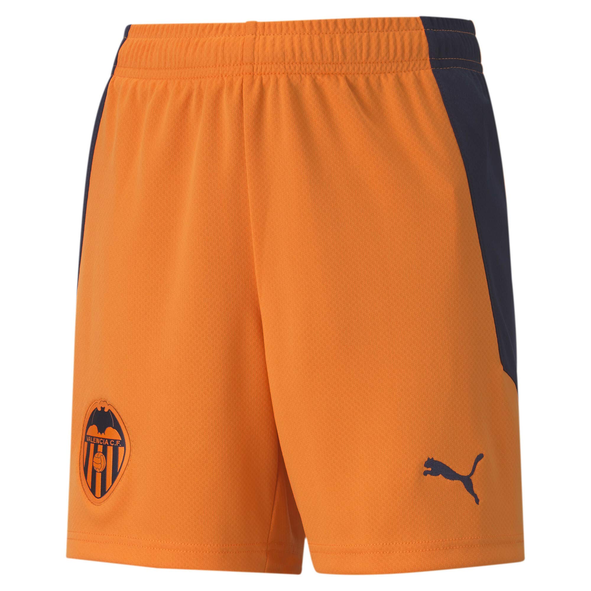 Puma Valencia CF Temporada 2020/21 Away Shorts Replica Jr Vibrant Orang - Pantalón Niños