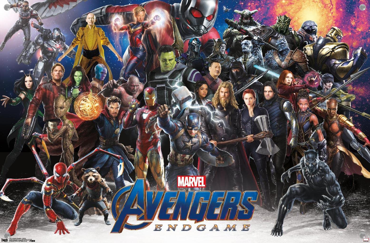 Amazon.com: Trends International Marvel Cinematic Universe