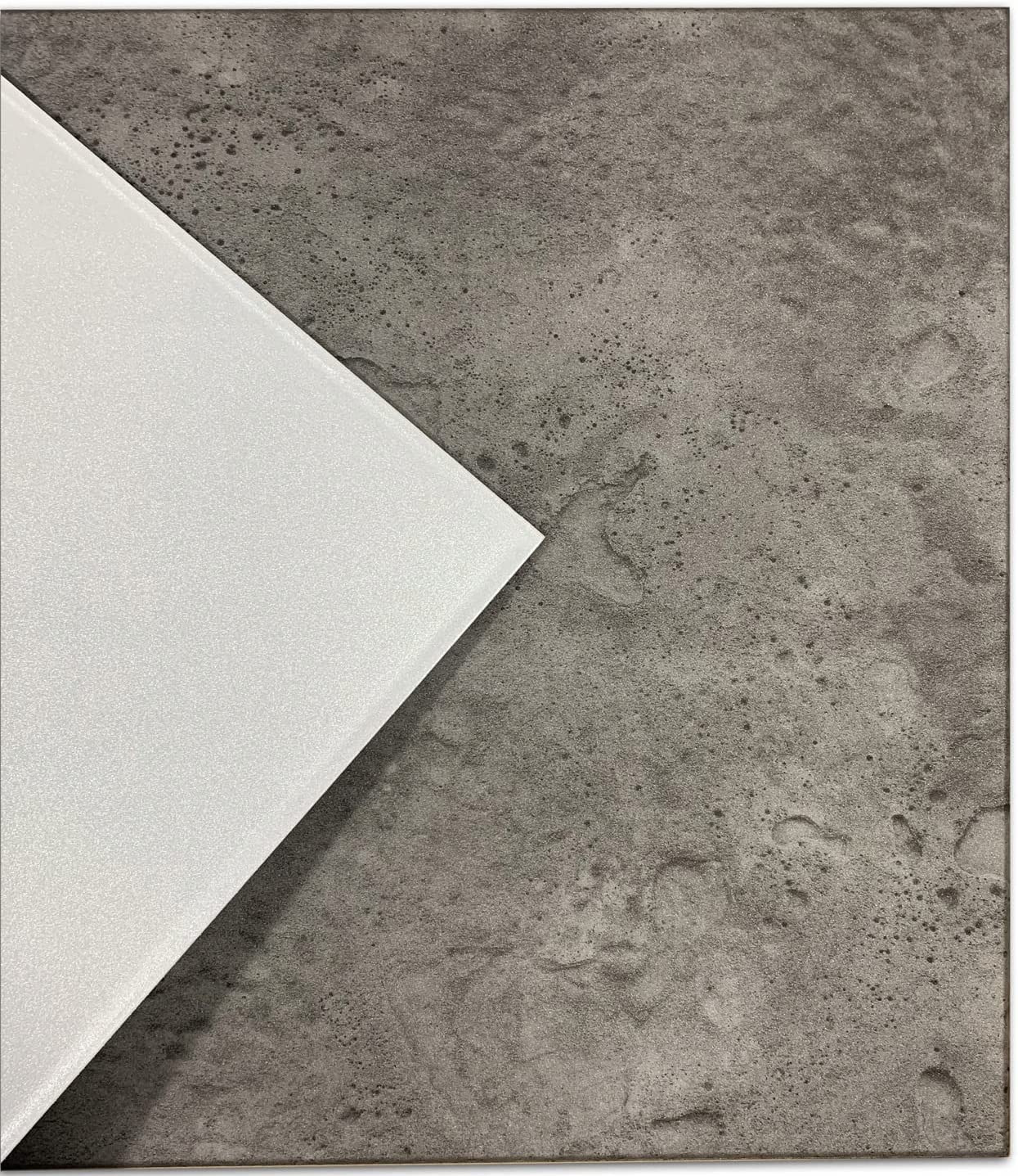 Panele ścienne DECCART o wyglądzie betonu - panele sufitowe - okładzina ścienna okładzina sufitowa z imitacją betonu - 100x50 cm - ciemnoszary - 7014 XL - 32 sztuki (16 m²)