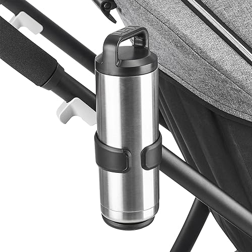 Miniatura 7 de Evenflo Gold Shyft Travel Smart - Cochecito infantil con asiento de automóvil SecureMax con cesta de almacenamiento profunda y sensor seguro, gris