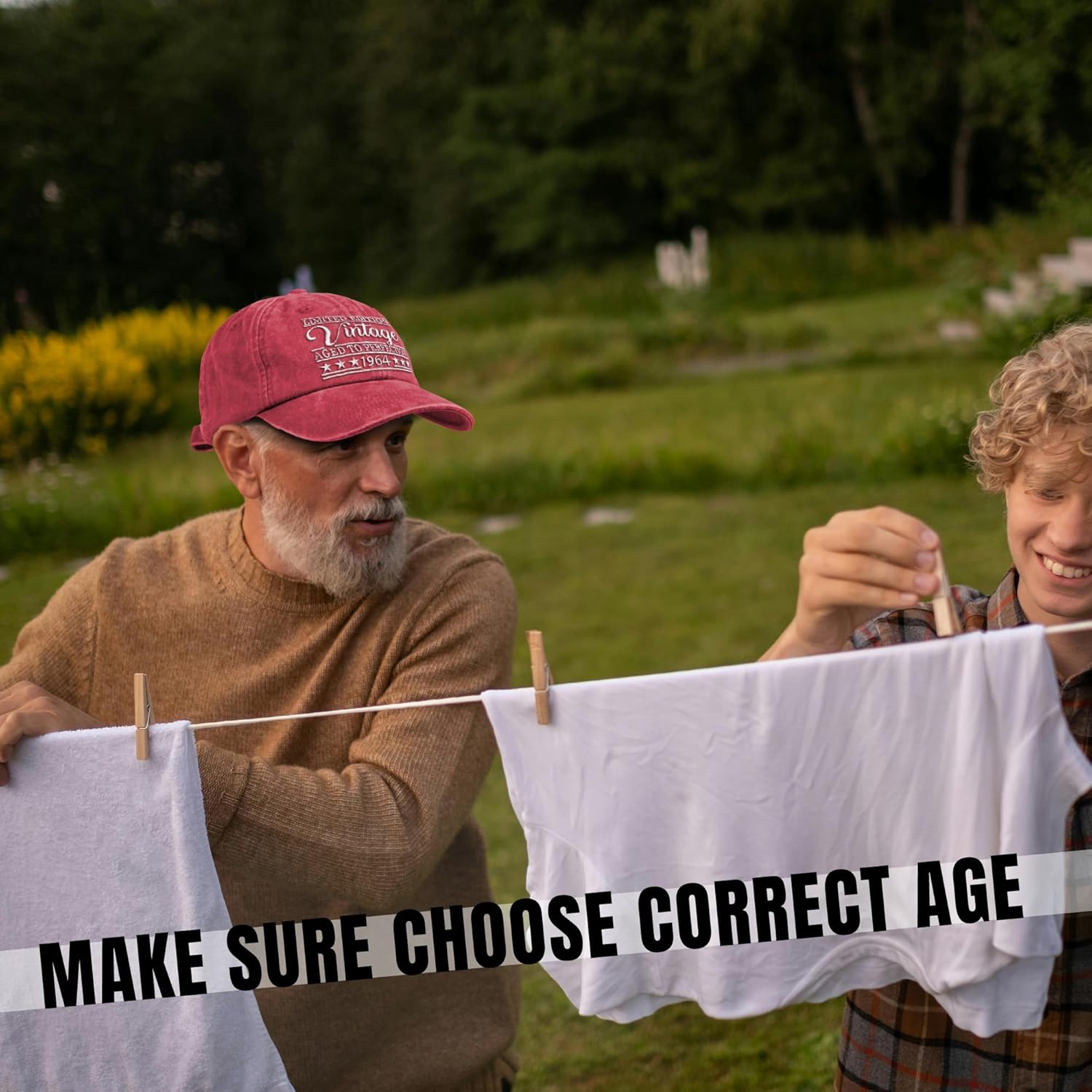 Birthday Gifts for Him Her, Unique Ideal Gifts Cap for Men Women, Vintage Hat Baseball Cap - Image 5