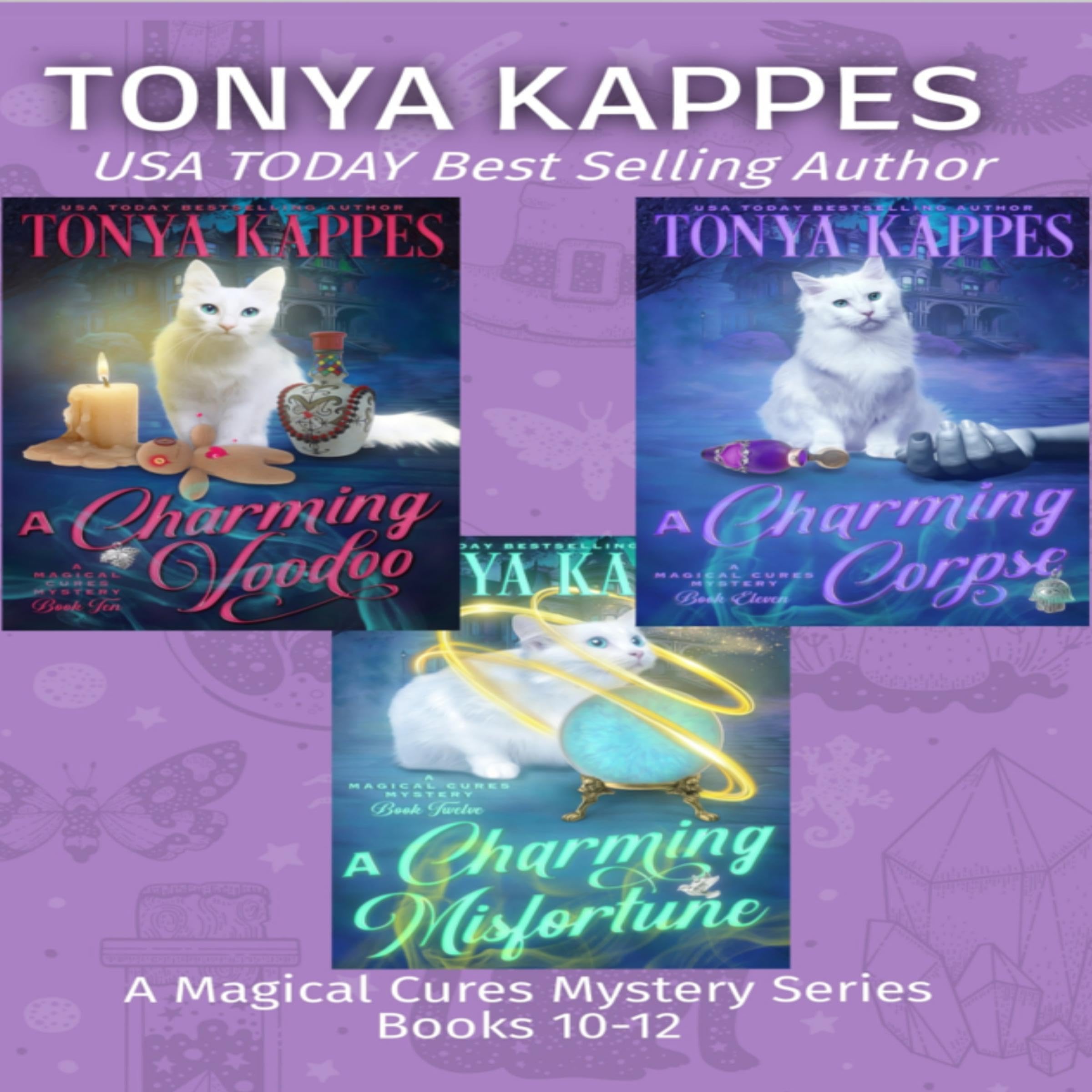 Cover art for Magical Cures Mystery Series, Books 10-12